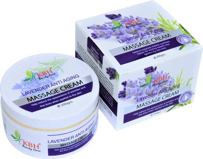 kbh Lavender Anti Ageing Massage Cream 200g