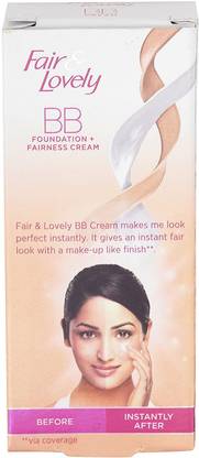 Fair & Lovely BB Foundation with Fairness Cream - 9g (Pack Of 2)