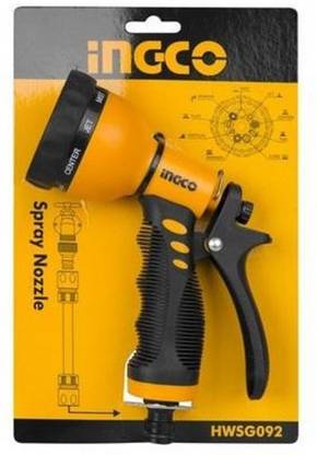 INGCO TOOLS MASTER 9 In 1 Multi functional High-Performance Water Sprinkle for Car,Garden Washing and Floor Cleaning Spray Gun 0 L Hose-end Sprayer