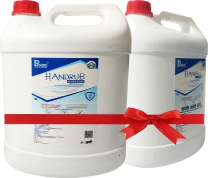 Prolant Handrub Sanitizer 60% Alcohol Based, pH Balanced 2x5L Can  Can Hand Rub Can