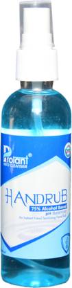 Prolant Handrub Spray 70% Alcohol Based, pH Balanced Hand Sanitizer Bottle