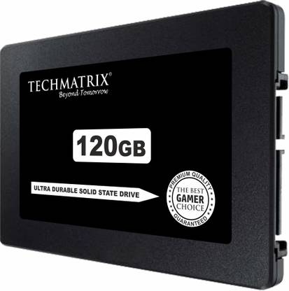 Techmatrix Ultra Durable 120 GB Laptop, All in One PC's, Desktop Internal Solid State Drive (SSD) (SATAIII 2.5/7mm disque)