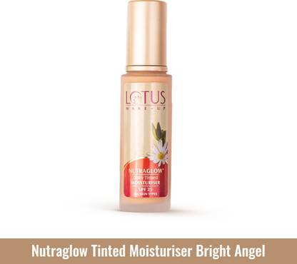 LOTUS MAKE - UP Nutraglow Daily Tinted Moisturiser SPF 25 - Bright Angel