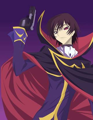 Anime Wall Sticker Poster self Adhesive Anime Posters for Walls(Size_12x18 inch,Multicolor,Sticker Paper) Paper Print