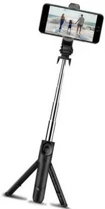 RRHR SALES L01 Bluetooth Extendable Selfie Stick with Tripod Stand Detachable Wireless Bluetooth Remote Bluetooth Selfie Stick