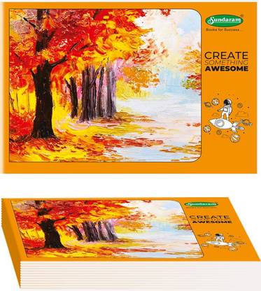 SUNDARAM Drawing Book - 42 x 29.5 cm Sketch Pad