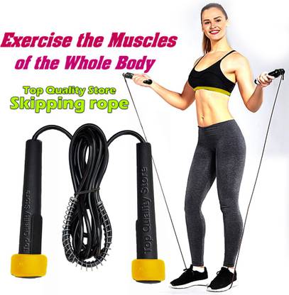 Top Quality Store Jumping Skipping Rope Fitness for Gym /Sports/Exercise/ Workout /weight loss Ball Bearing Skipping Rope