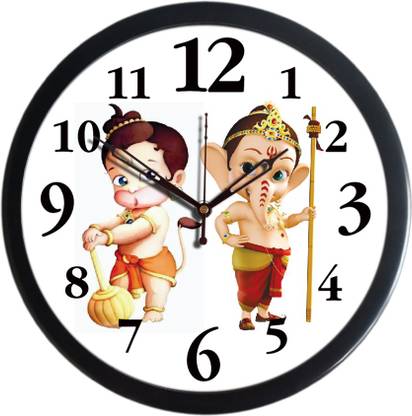 Tick Tock Clock Analog 25 cm X 25 cm Wall Clock
