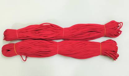 UVV macrame cord in colour maroon 2 in each bundle 50 m cord
