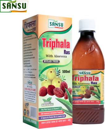 SANSU HEALTH CARE Triphala with Aloevera Ras (500ml)
