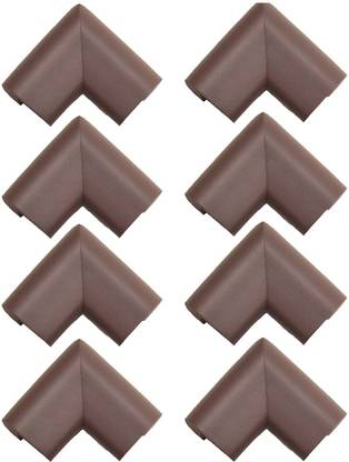 Ladwa Baby Proofing & Baby Safety Brown Foam Table Corner Guard Protector Furniture, Sharp Corner Cushions Guard
