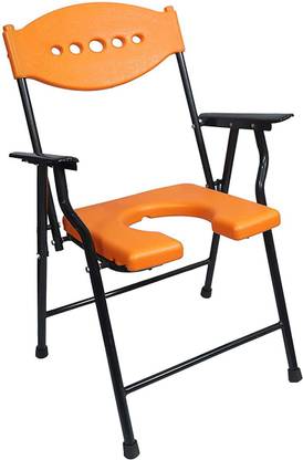 MUBBA Bedside Toilet chair for old age and Commode Shower Chair