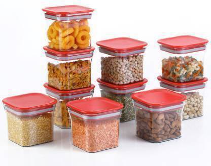 Biway Plastic Grocery Container  - 600 ml