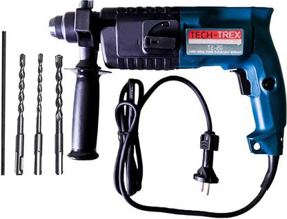 Tech Trex T2-20 3bits Rotary Hammer Drill