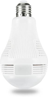 OJXTZF VR 360 Degree Panoramic Ceiling Hidden Wifi Globe Smart Fisheye Pinhole Security Video Wireless Light Bulb CCTV IP Camera Security Camera