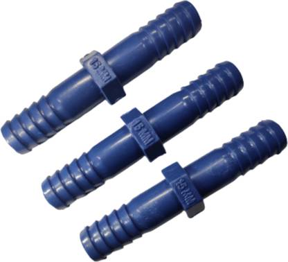 Remore Water Jointer Hose Connector Pack Of 3 Water Pipe Jointer Compatible For 1/2 Inch 15mm PVC Pipe Jointer Hose Connector