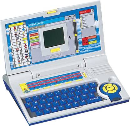SVE 20 activities & games fun laptop notebook computer toy for kids-Blue