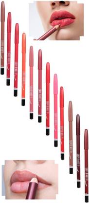 tanvi27 Professional Matte Super Matte Waterproof Lip Liner Pencil