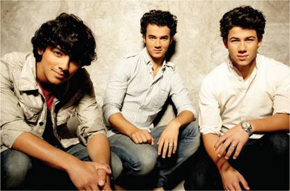 Jonas Brothers Music Band Poster Paper Print