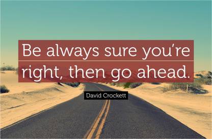 Go Ahead Quote Poster Paper Print