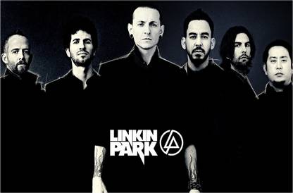 Linkin Park Music Band Dark Poster Paper Print