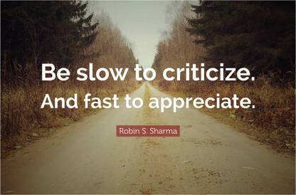 Robin Sharma Quote Poster Paper Print