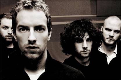 Coldplay Band Members Poster Paper Print