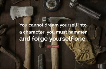 Motivational Quote Poster Paper Print