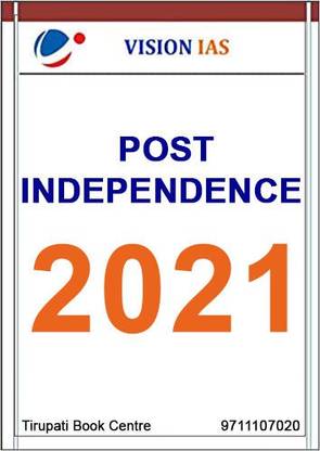Vision Ias Post Independence 2021