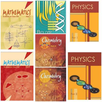 NCERT Science 12th Book Set (PCBM) 1.Chemstry Textbook Part1 And Part 2 2. Physics Textbook Part 1And Part 2 3. Mathematics Textbook Part 1 And Part 2 4. Biollogy Textbook (NCERT 12th Complet Book Set) HARDCOVER (ENGLISH MEDIUM (PCBM)