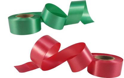 De-Ultimate HWP0007-008 Green, Red Paper Ribbon