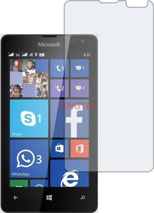 ZINGTEL Impossible Screen Guard for MICROSOFT LUMIA 435 (Flexible Shatterproof)