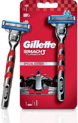 Gillette Mach3 Turbo Men's Shaving Razor (1 pc), Men