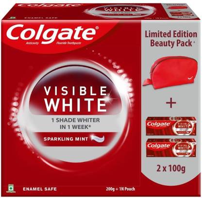 Colgate Visible White Beauty Combo Toothpaste
