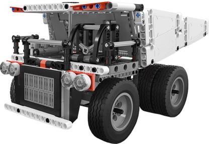 एमआइ Truck Builder and Bulldozer (2 in 1 Constrution) Advance Skill Learning Toy