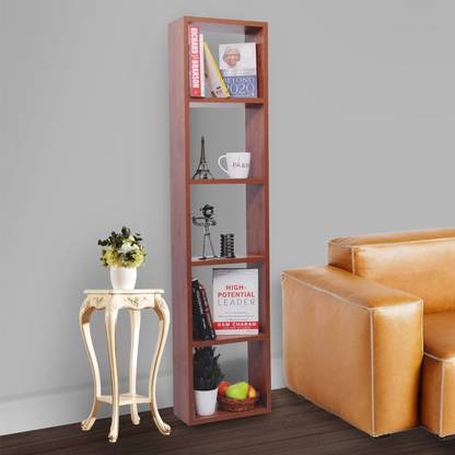 oheligo OH-BS-01 Engineered Wood Open Book Shelf