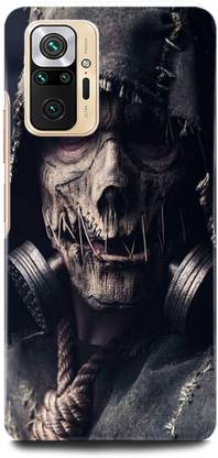 GRAFIQE Back Cover for REDMI Note 10S SCARECROW, GHOTHAM, HORROR, SCARE