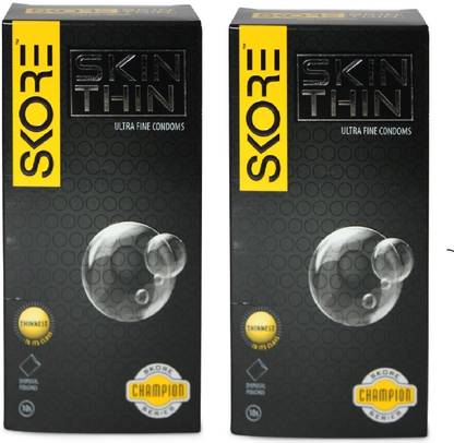 SKORE Skin Thin Ultra Fine Condoms Condom