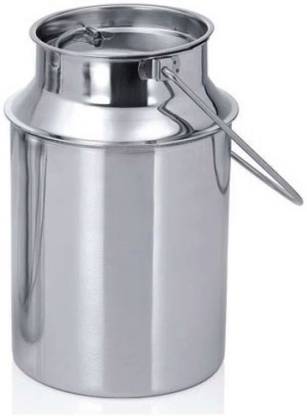 Indian Hub Steel Milk Container  - 1 L