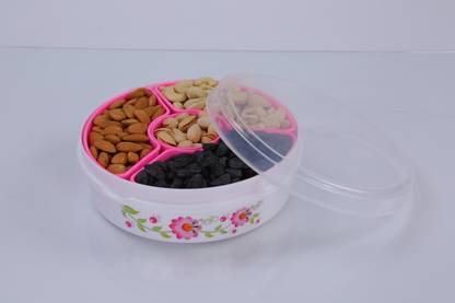 ऑफीक्स Spice Container , Spice Box and Masala Container, Masala Box 4 piece Spice set(Plastic) 1 पीस स्पाइस सेट