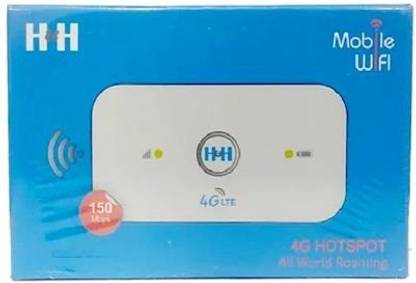 H & H 4G HOTSPOT MF573 WIFI 4G DATA CARD (ALL SIM SUPPORT) WHITE Data Card