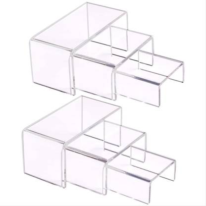 NARAYAN LNT 3 Compartments Acrylic Display-Riser