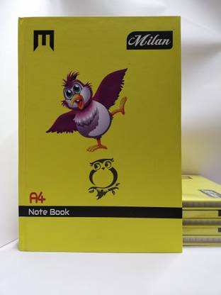 A-ONE hard bound A4 Notebook Ruled 192 Pages