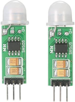 limitless products Pack oF 2 HC-SR505 Mini Infrared PIR Motion Sensor Infrared Detector Module Electronic Components Electronic Hobby Kit