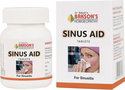 Bakson's Homoeopathy Sinus Aid Tablets