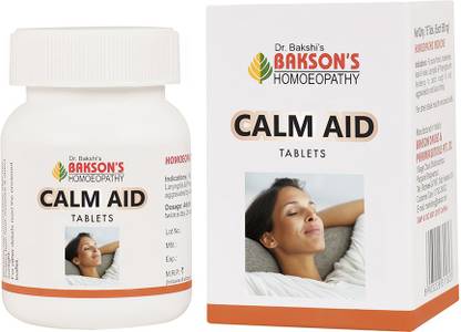 Bakson's Homoeopathy Calm Aid Tablets