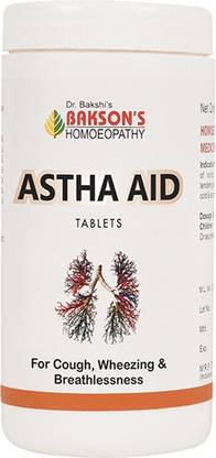 Bakson's Homoeopathy Astha Aid Tablets