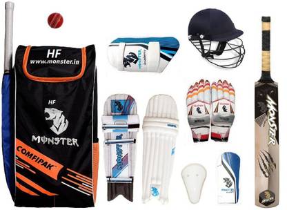 HF ACADEMY POWER CRICKET SET OF 4 NO ( IDEAL FOR 8-10 YEARS ) COMPLETE Cricket Kit