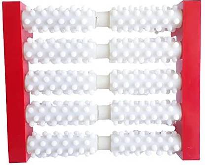 PCS Acupressure Plastic Foot/Feet Massager 10 Roller (Soft Point) Massager