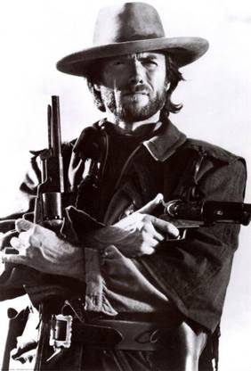 Clint Eastwood art • Clint Eastwood poster Clint Eastwood print Cowboy Art Western Decor Cigar Print Printable Art Celebrity Poster Eastwood-03 Fine Art Print